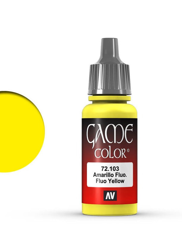 Game Color 72.103 Fluorescent Yellow
