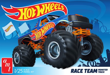 AMT MODEL CARS 1/25 HOT WHEELS FORD MONSTER TRUCK KIT