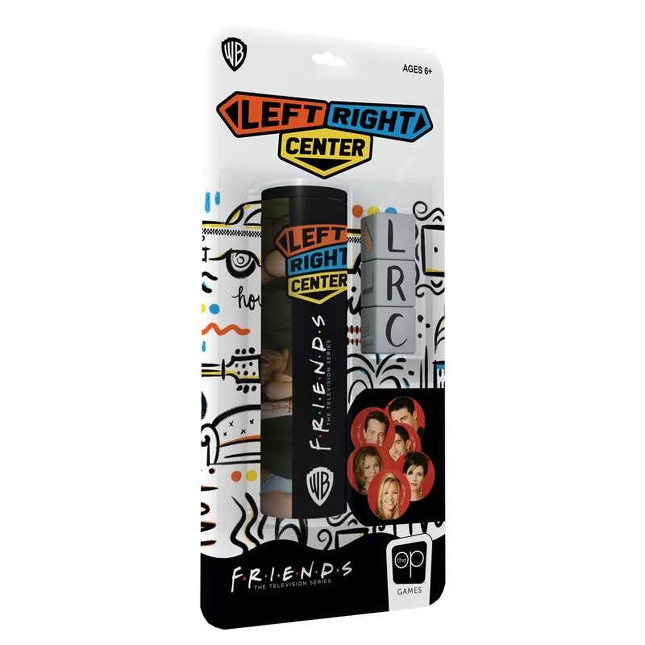 Friends Left Right Centre Dice Game