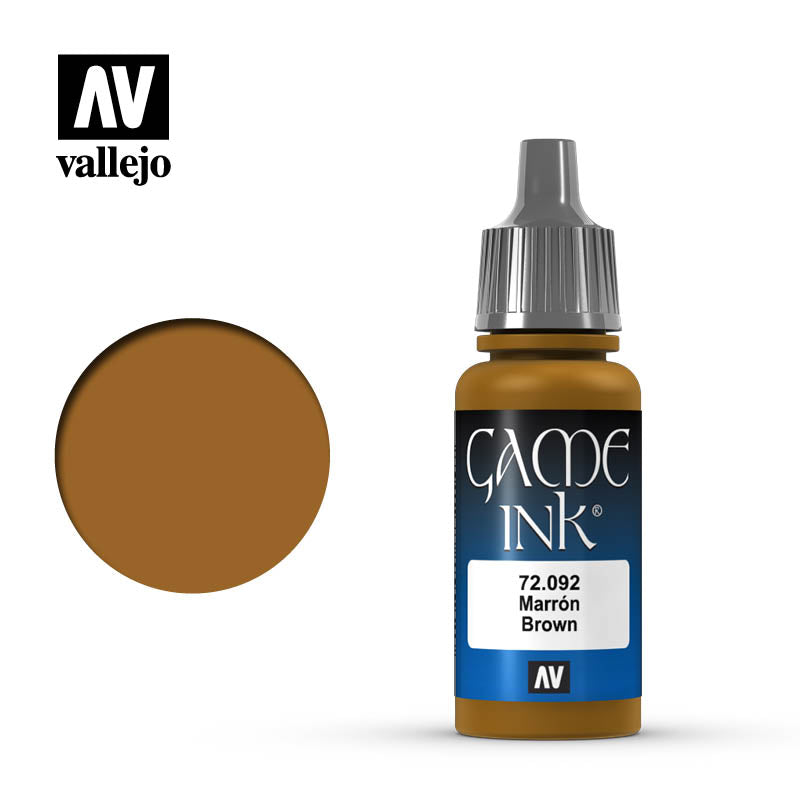 Vallejo 72.092 Brown Ink