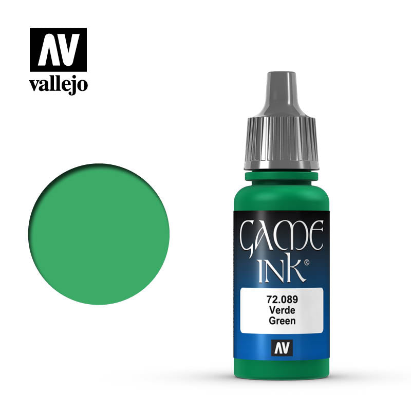 Vallejo 72.089 Green Ink