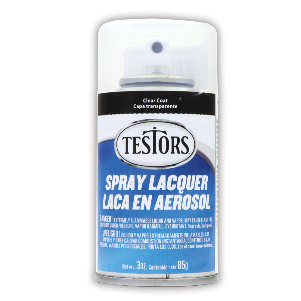TESTORS GLOSSCOTE GLOSS CLEAR LACQUER 1261C
