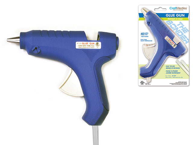Glue Gun: 40W 'The Bonder' Hot-Melt cULus Rated 120V