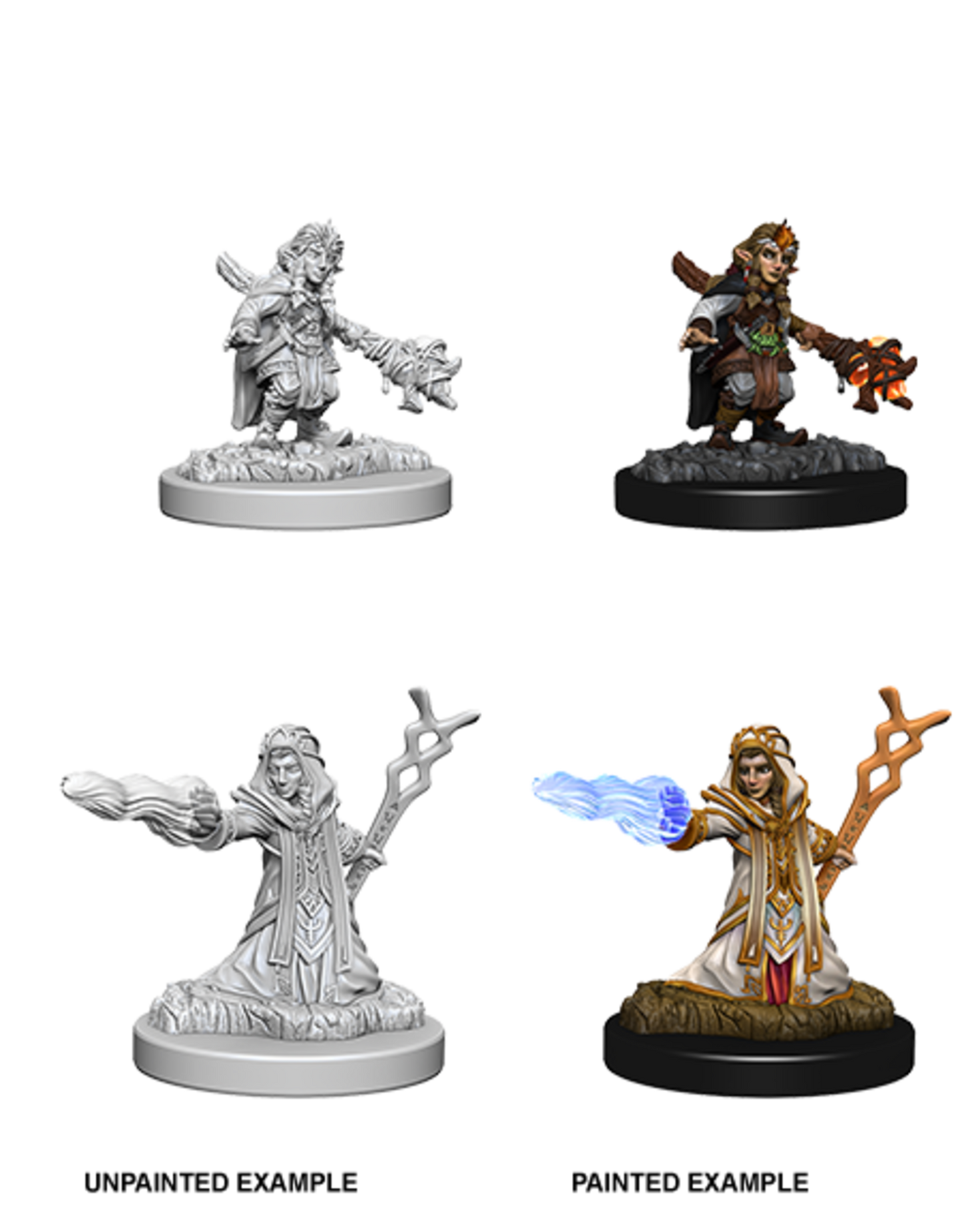 NOLZUR'S MARVELOUS UNPAINTED MINIATURES: FEMALE GNOME WIZARD
