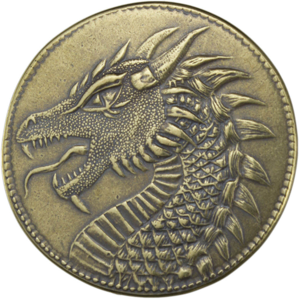 Game of Thrones Jaeherys Dragon Coin