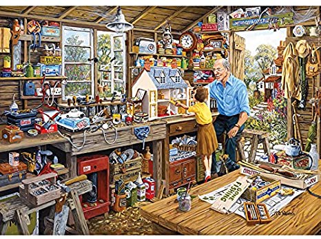 Grandad's Workshop 1000pc Puzzle