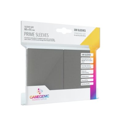 Dark Gray 100ct Prime Sleeves GG Standard Size