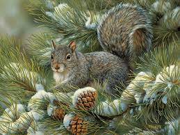 Cobble Hill Gray Squirrel 275 pc Puzzle