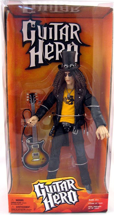 Guitar Hero Action Figure: 10 Inch Slash