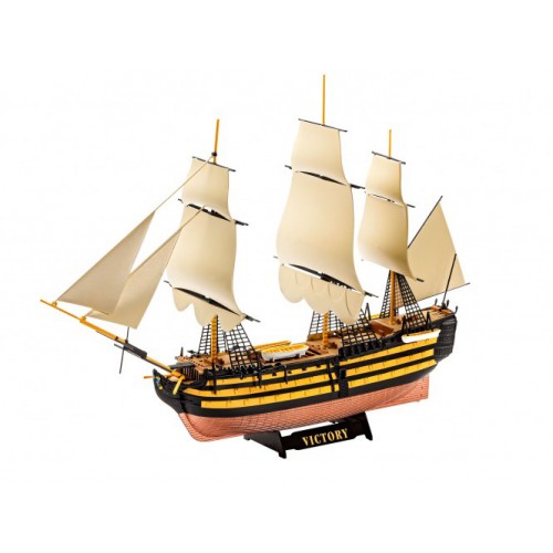1:450 REVELL 65819 HMS VICTORY SHIP - MODEL SET