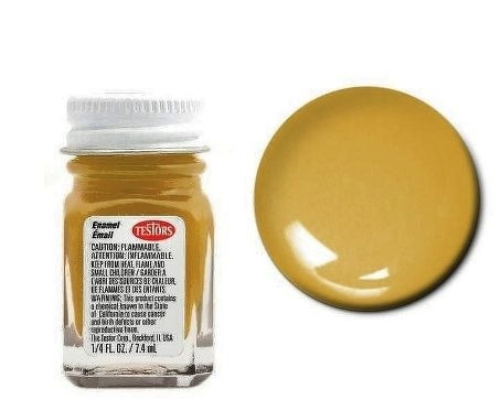 Testors 1119 Enamel Honey 1/4 oz