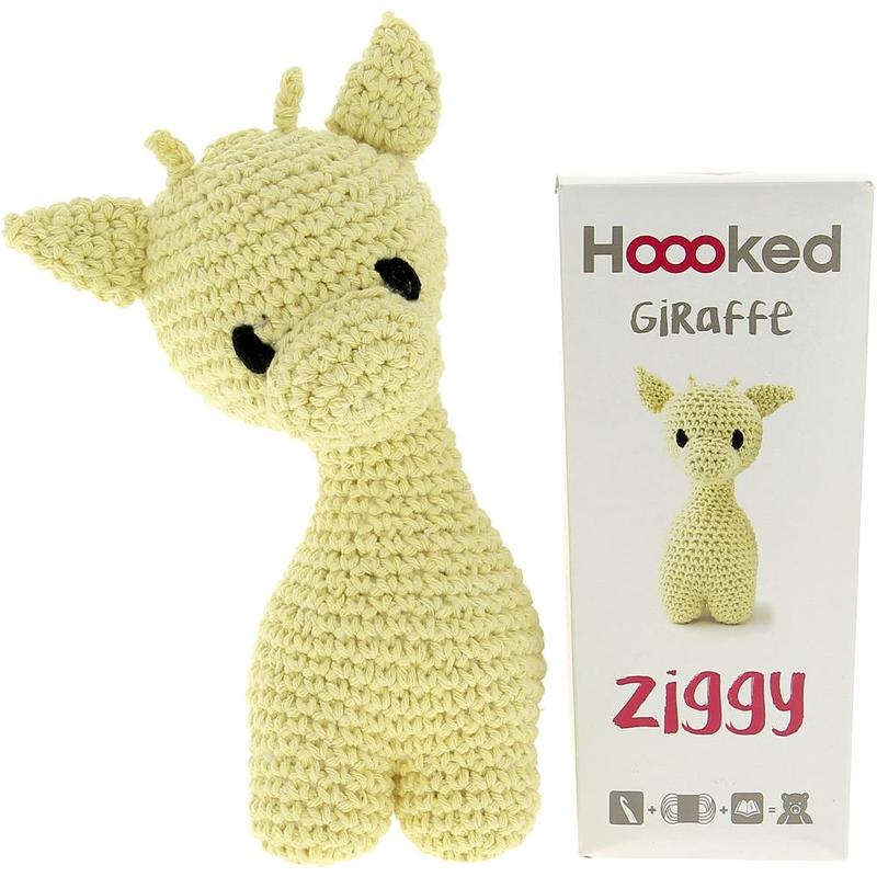 Hoooked Ziggy Giraffe Yarn Kit with Eco Barbante Yarn