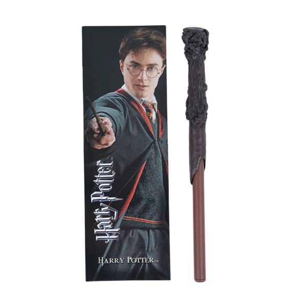 The Noble Collection Harry Potter Wand Pen and Bookmark