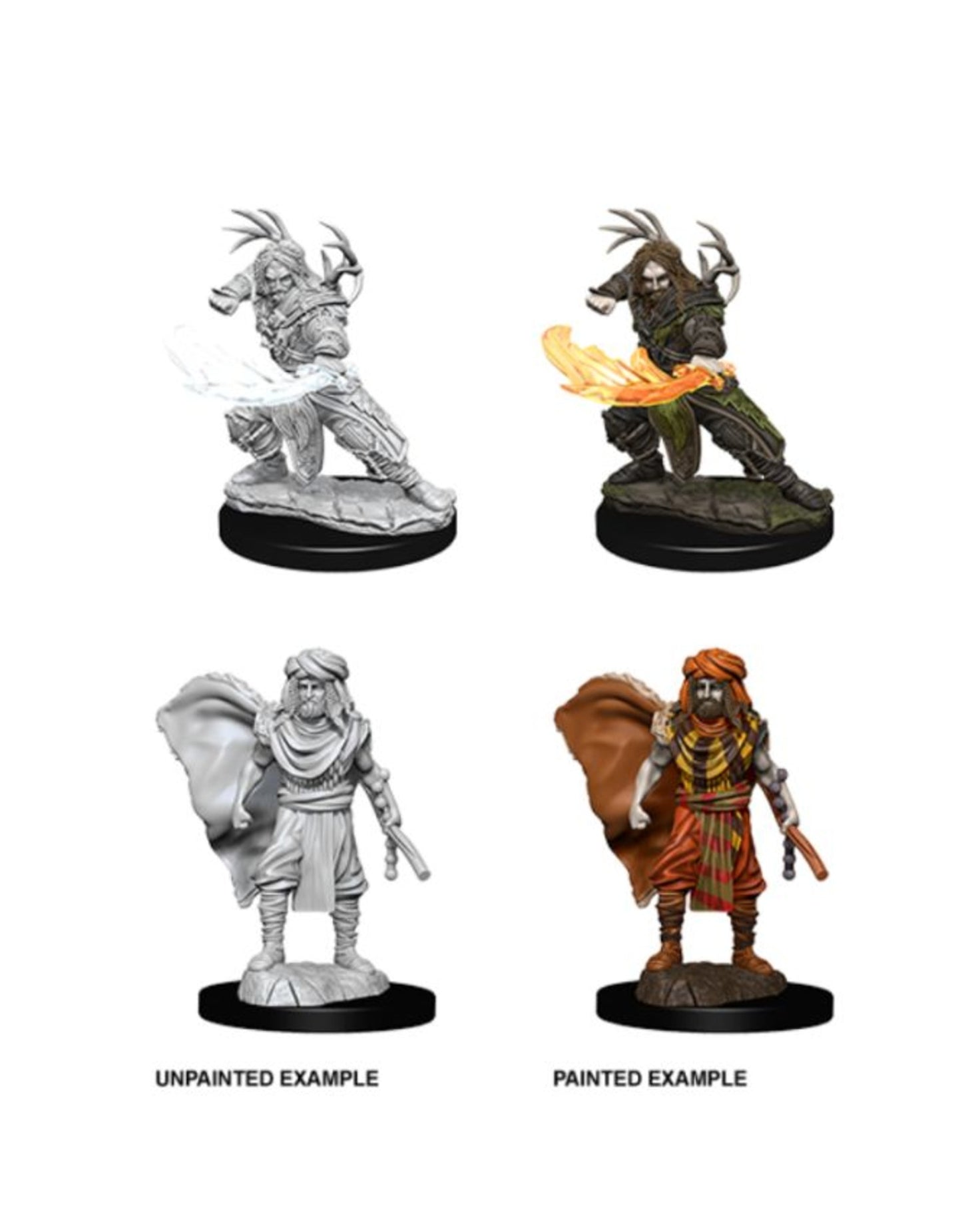NOLZUR'S MARVELOUS UNPAINTED MINIATURES: MALE HUMAN DRUID