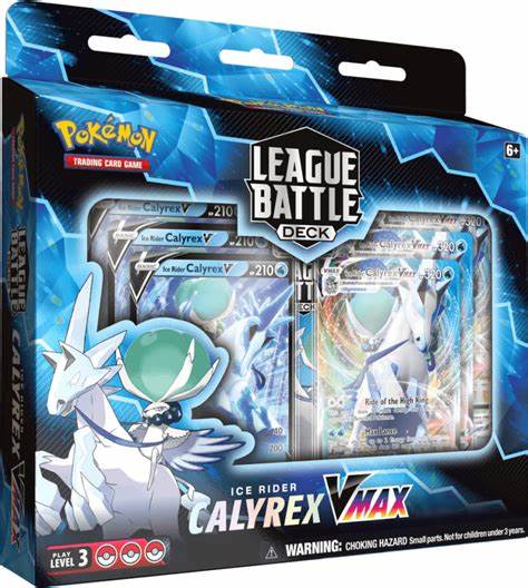 Pokémon TCG League Battle Deck—Shadow Rider Calyrex VMAX & Ice Rider Calyrex VMAX
