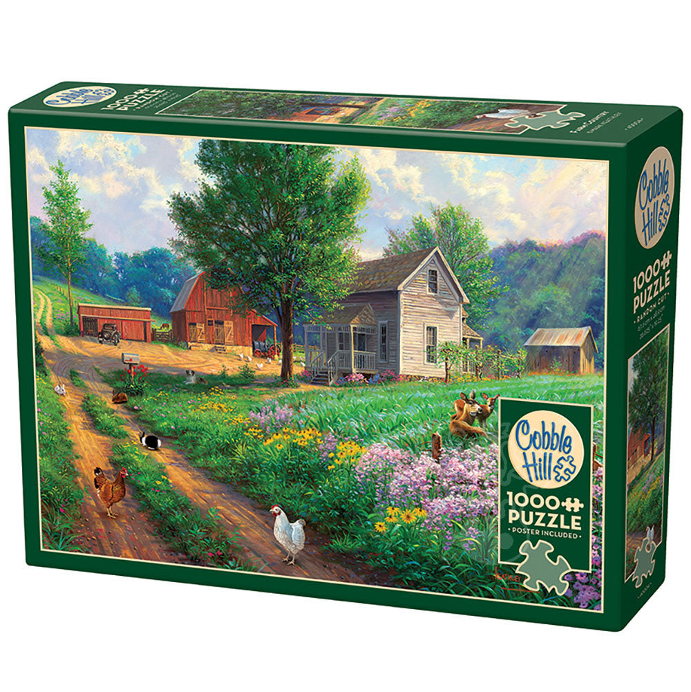 1000pc Puzzle Cobble Hill Farm Country