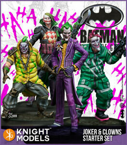 Batman Miniatures Game- Joker and Clowns Starter Set