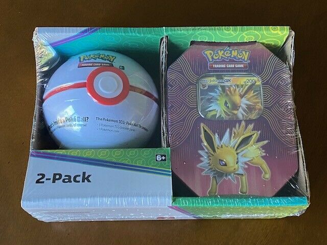 Pokemon - Pokeball Tin Combo - Jolteon