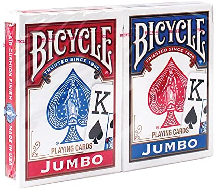 BICYCLE® JUMBO INDEX PLAYING CARDS