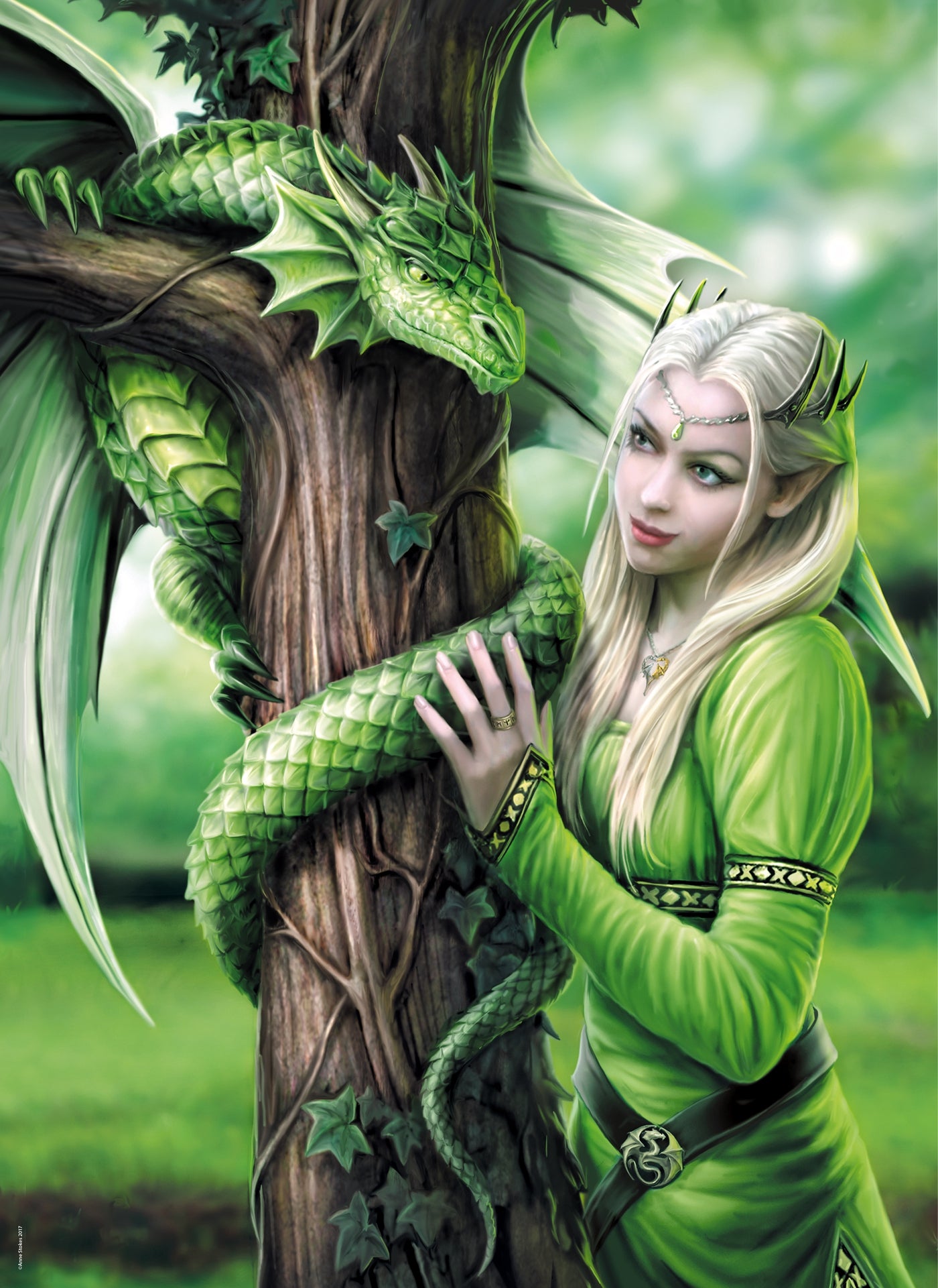 Kindred Spirits - 1000 pcs - Anne Stokes Collection