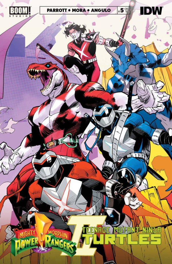 MMPR TMNT II (OF 5)