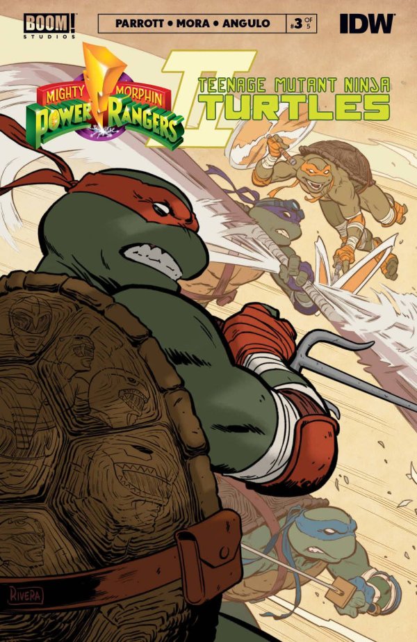 MMPR TMNT II  (OF 5)