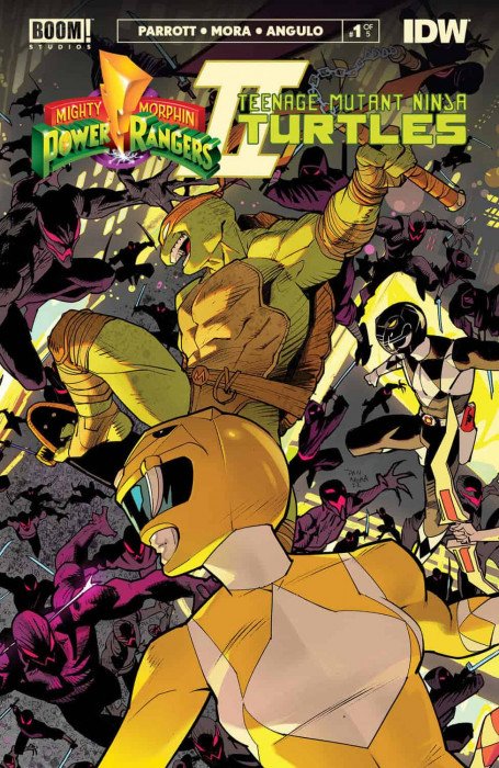 MMPR TMNT II  (OF 5)