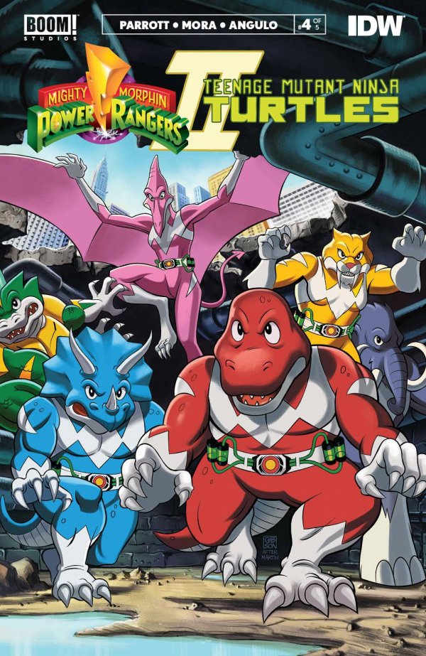 MMPR TMNT II (OF 5)