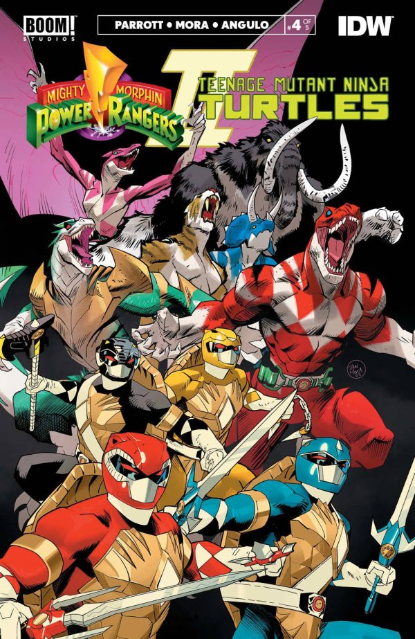 MMPR TMNT II  (OF 5)