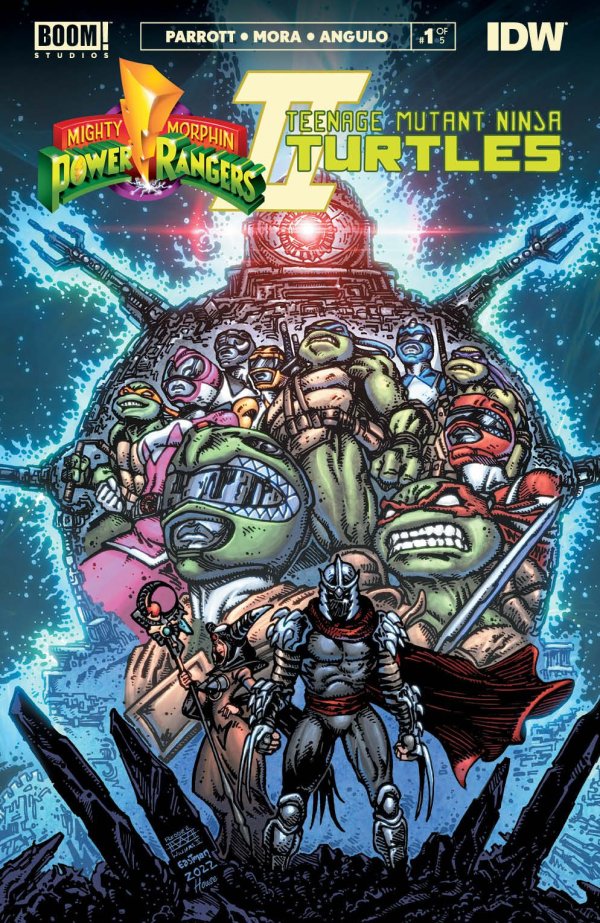 MMPR TMNT II  (OF 5)