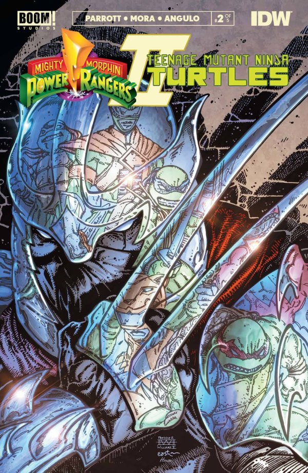 MMPR TMNT II  (OF 5)