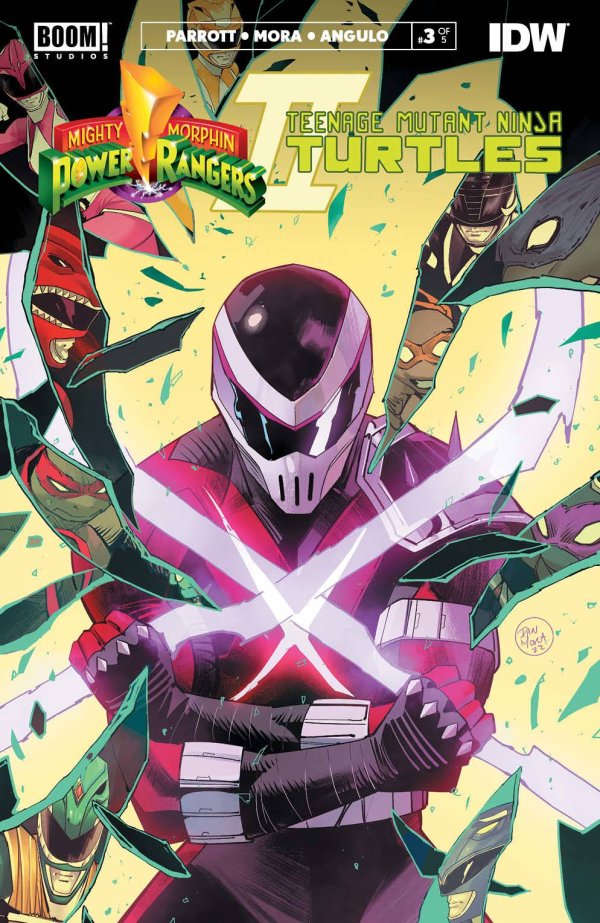 MMPR TMNT II  (OF 5)