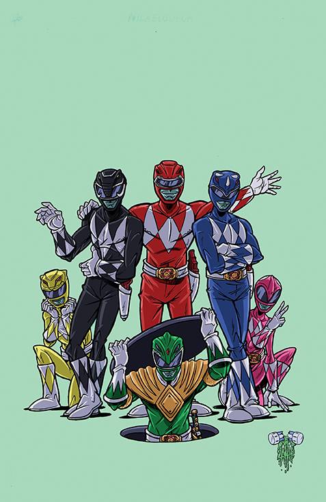 MMPR TMNT II (OF 5)