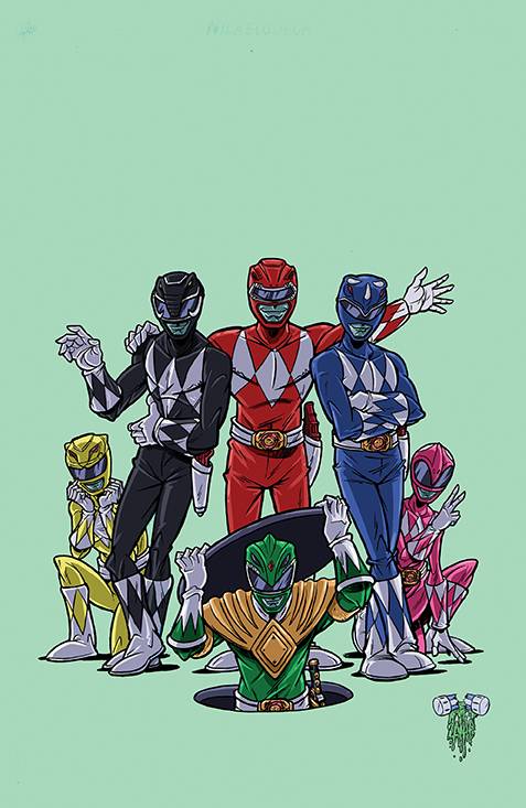 MMPR TMNT II  (OF 5)