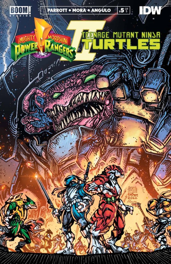 MMPR TMNT II (OF 5)
