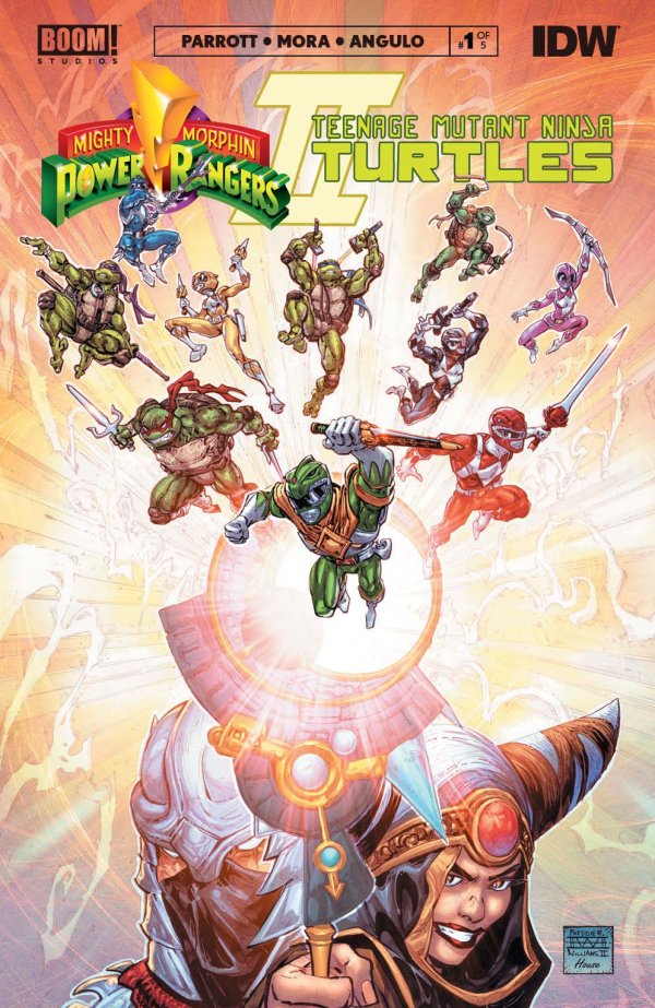 MMPR TMNT II  (OF 5)