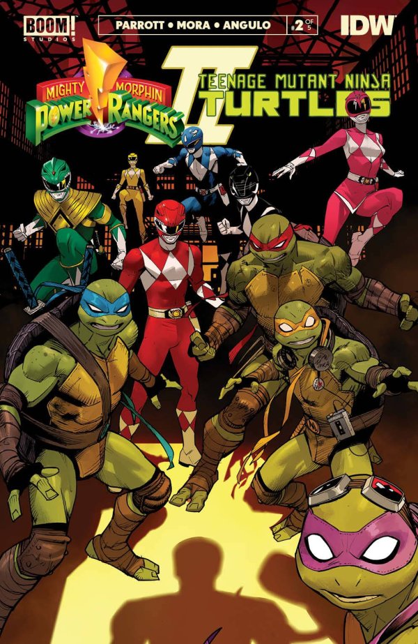 MMPR TMNT II  (OF 5)