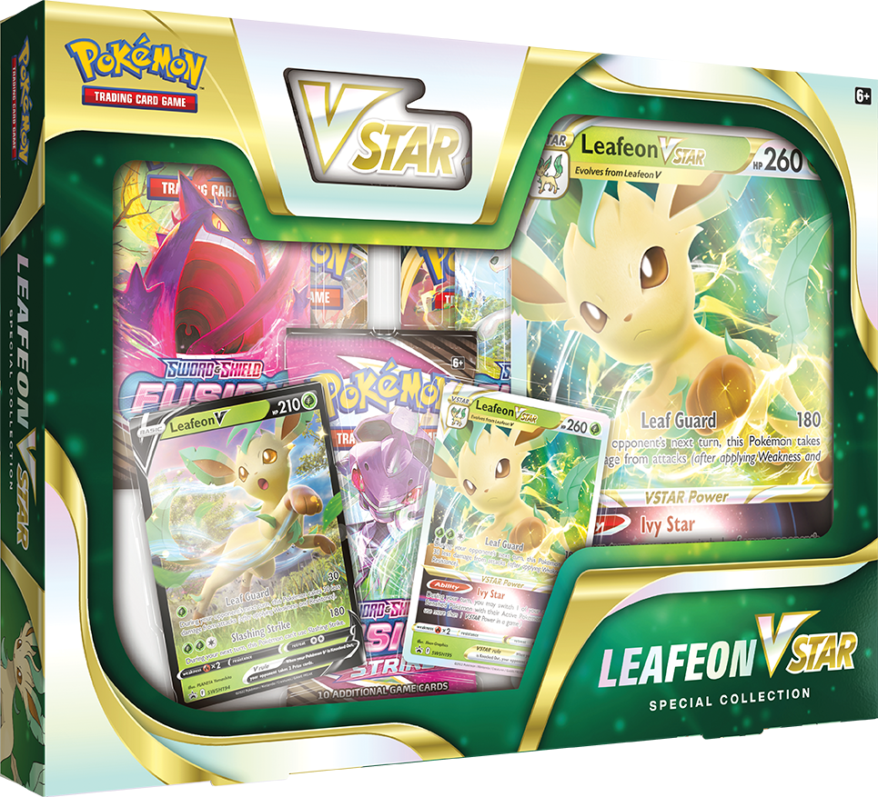 Pokémon TCG: Leafeon VSTAR and Glaceon VSTAR Special Collections
