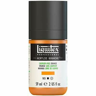 LIQUITEX PROFESSIONAL ACRYLIC GOUACHE CADMIUM FREE ORANGE 892 59 ML (2 FL/OZ)