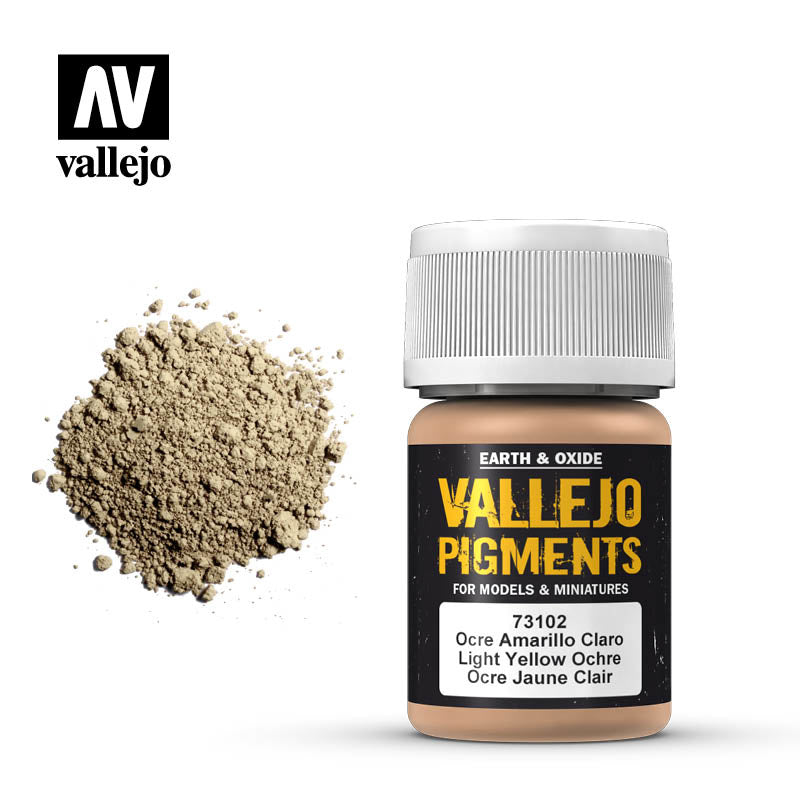 Vallejo 73.102 Light Yellow Ocre