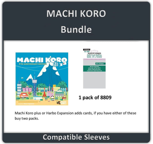 Sleeve Kings Sleeve Bundle - Machi Koro
