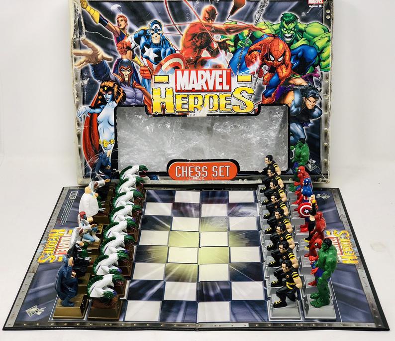 Marvel Heroes Chess Set