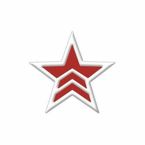 Mass Effect; Renegade logo Patch