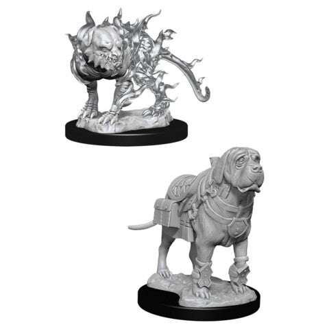 Nolzur's Marvelous Miniatures: Mastiff & Shadow Mastiff