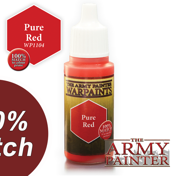 Army Painter Warpaints Pure Red