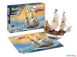 1:83 REVELL 05684 MAYFLOWER - 400TH ANNIVERSARY - GIFT SET
