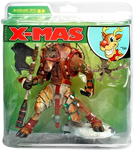 McFarlane Twisted Christmas Reindeer Rudy Horror Figure
