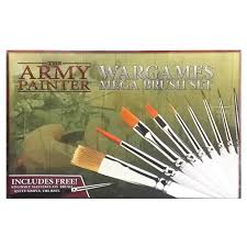 THE ARMY PAINTER: WARGAMES MEGA BRUSH SET