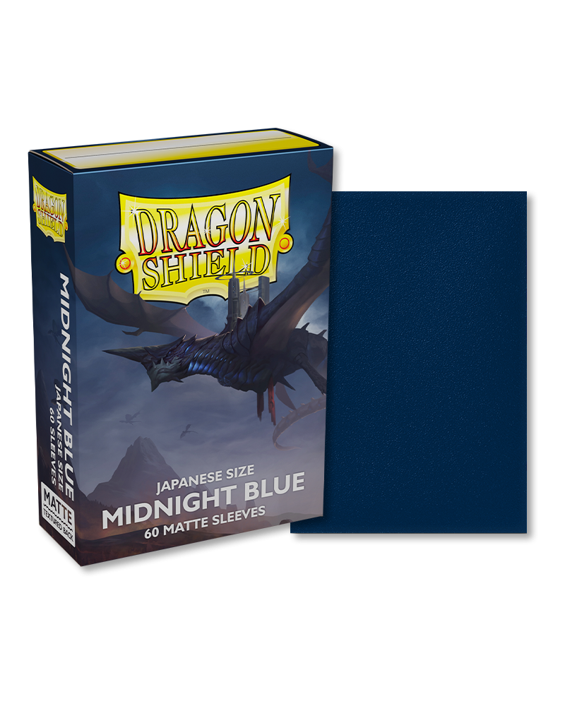 Midnight Blue - Matte Sleeves - Japanese Size AT-11157