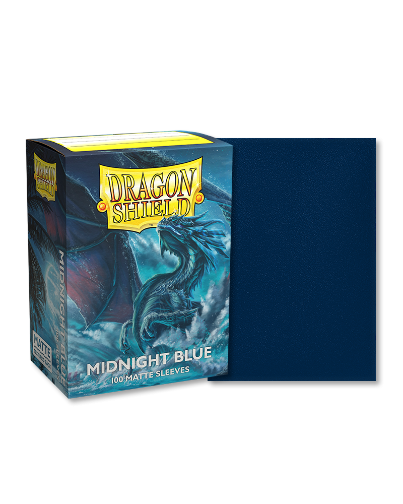 Midnight Blue - Matte Sleeves - Standard Size AT11057